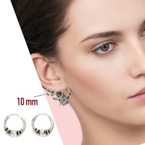 Aro pequeño Bali LASHA 10mm