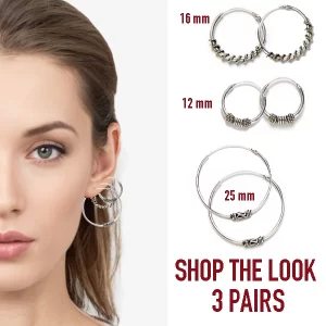 Aro grande Bali SABBIE 16mm