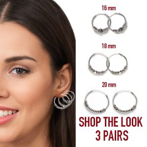 PACK 3 AROS BALI ULUWATU 16-18-20MM